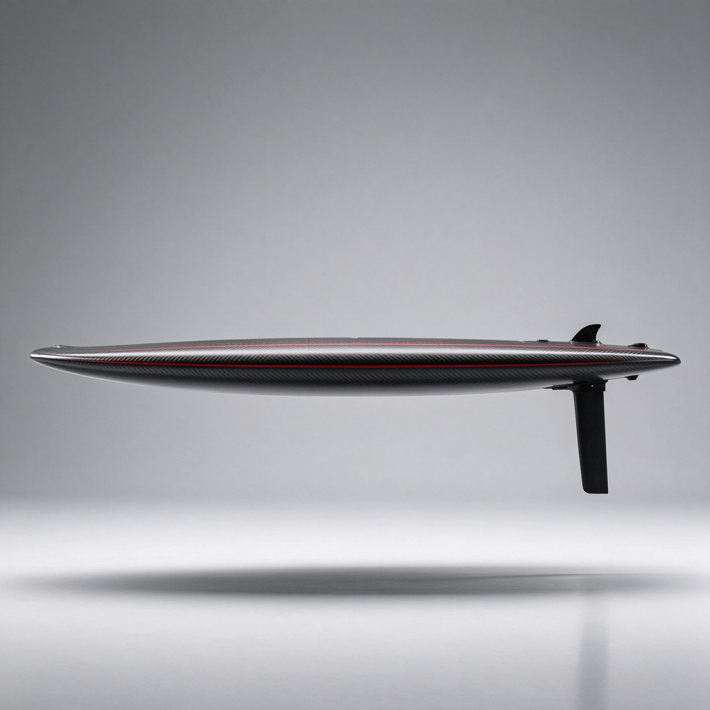 Midnight Carbon Electric Foil Board - product view 2
